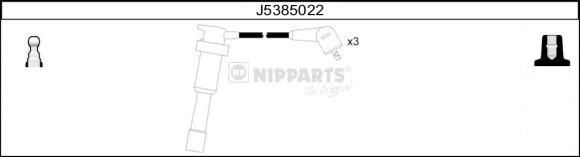 Nipparts J5385022 - Augstsprieguma vadu komplekts www.autospares.lv