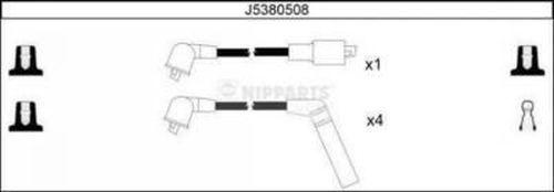 Nipparts J5380508 - Augstsprieguma vadu komplekts www.autospares.lv