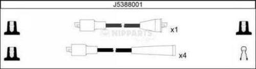 Nipparts J5388001 - Augstsprieguma vadu komplekts www.autospares.lv