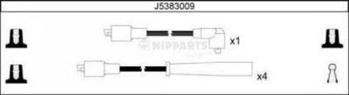 Nipparts J5383009 - Augstsprieguma vadu komplekts www.autospares.lv