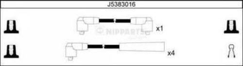 Nipparts J5383016 - Augstsprieguma vadu komplekts www.autospares.lv