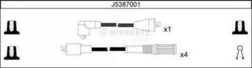 Nipparts J5387001 - Augstsprieguma vadu komplekts www.autospares.lv