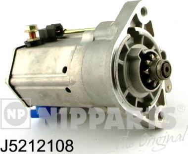 Nipparts J5212108 - Starteris www.autospares.lv