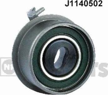 Nipparts J1140502 - Spriegotājrullītis, Gāzu sadales mehānisma piedziņas siksna www.autospares.lv