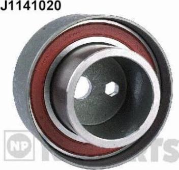 Nipparts J1141020 - Spriegotājrullītis, Gāzu sadales mehānisma piedziņas siksna www.autospares.lv