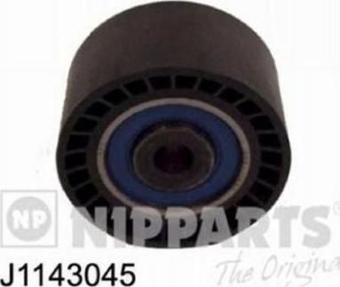 Nipparts J1143045 - Deflection / Guide Pulley, timing belt www.autospares.lv