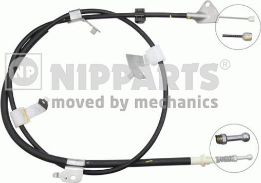 Nipparts J12069 - Trose, Stāvbremžu sistēma www.autospares.lv