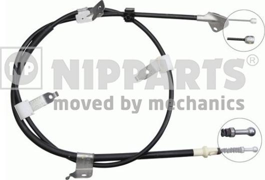 Nipparts J12070 - Trose, Stāvbremžu sistēma www.autospares.lv