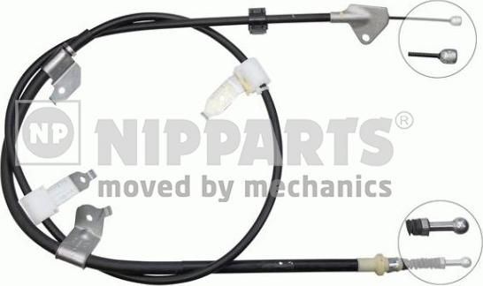 Nipparts J12073 - Trose, Stāvbremžu sistēma www.autospares.lv