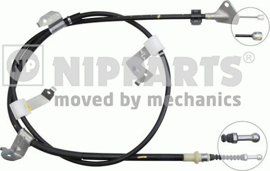 Nipparts J12072 - Trose, Stāvbremžu sistēma www.autospares.lv