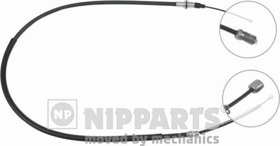 Nipparts J17155 - Тросик, cтояночный тормоз www.autospares.lv