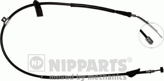 Nipparts J17768 - Trose, Stāvbremžu sistēma www.autospares.lv