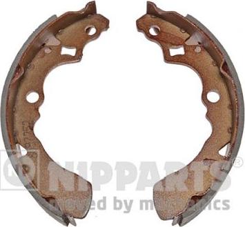 Nipparts J3506013 - Bremžu loku komplekts www.autospares.lv