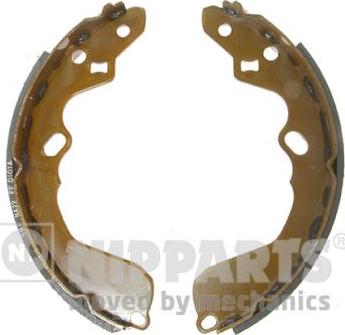 Nipparts J3500317 - Bremžu loku komplekts www.autospares.lv