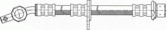 Nipparts J3702077 - Bremžu šļūtene www.autospares.lv