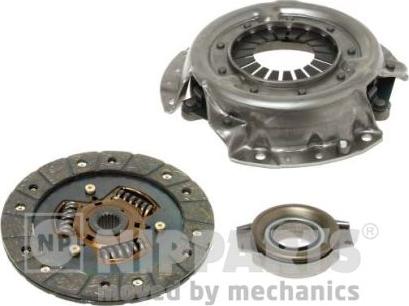 Nipparts J2001049 - Комплект сцепления www.autospares.lv