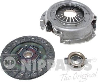 Nipparts J2001030 - Комплект сцепления www.autospares.lv