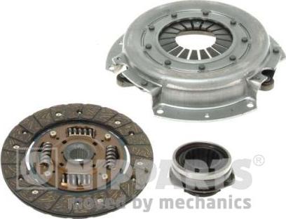 Nipparts J2001107 - Комплект сцепления www.autospares.lv