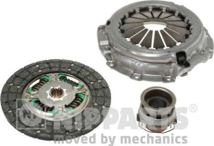 Nipparts J2002072 - Комплект сцепления www.autospares.lv