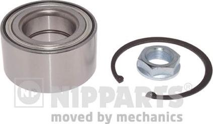 Nipparts N4702063 - Riteņa rumbas gultņa komplekts www.autospares.lv