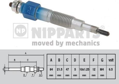 Nipparts N5711030 - Kvēlsvece autospares.lv