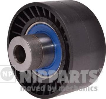 Nipparts N1143060 - Ролик, поликлиновый ремень www.autospares.lv