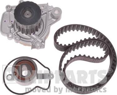 Nipparts N1164002 - Водяной насос + комплект зубчатого ремня ГРМ www.autospares.lv