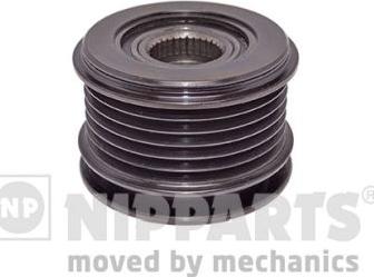 Nipparts N1185004 - Pulley, alternator, freewheel clutch www.autospares.lv