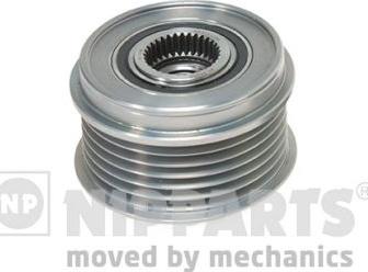 Nipparts N1188001 - Pulley, alternator, freewheel clutch www.autospares.lv