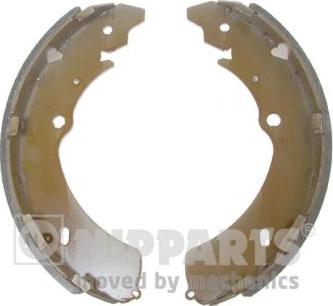 Nipparts N3509011 - Bremžu loku komplekts www.autospares.lv