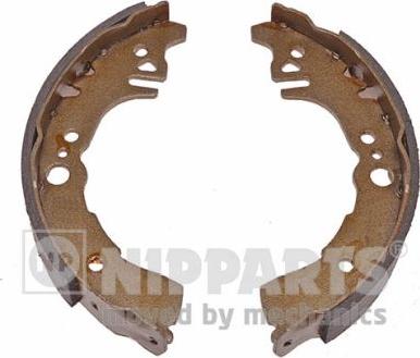 Nipparts N3506024 - Bremžu loku komplekts www.autospares.lv