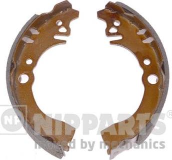 Nipparts N3506025 - Bremžu loku komplekts www.autospares.lv