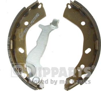 Nipparts N3500540 - Bremžu loku komplekts www.autospares.lv