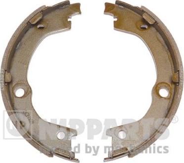 Nipparts N3500543 - Brake Shoe Set, parking brake www.autospares.lv