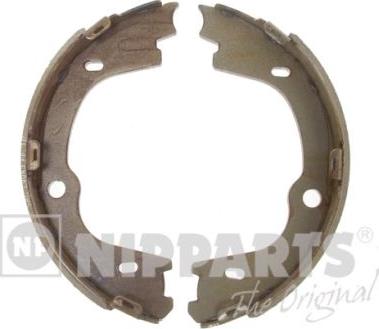 Nipparts N3500536 - Brake Shoe Set, parking brake www.autospares.lv