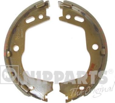 Nipparts N3500537 - Brake Shoe Set, parking brake www.autospares.lv