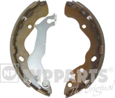 Nipparts N3500324 - Brake Shoe Set, parking brake www.autospares.lv