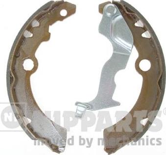 Nipparts N3508031 - Bremžu loku komplekts www.autospares.lv