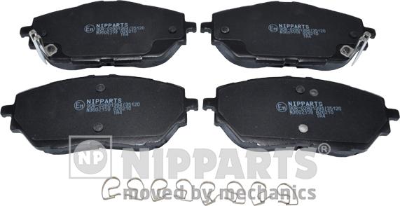 Nipparts N3602159 - Bremžu uzliku kompl., Disku bremzes www.autospares.lv