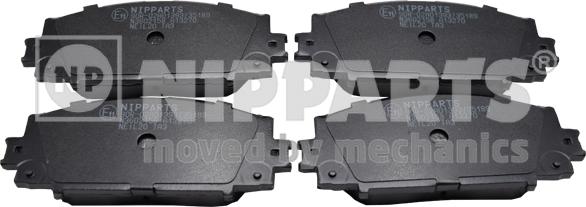 Nipparts N3602158 - Brake Pad Set, disc brake www.autospares.lv