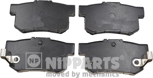 Nipparts N3614025 - Тормозные колодки, дисковые, комплект www.autospares.lv