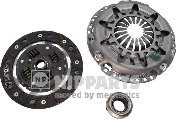 Nipparts N2006049 - Комплект сцепления www.autospares.lv