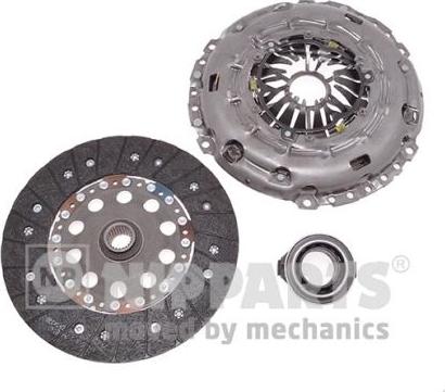 Nipparts N2003133 - Комплект сцепления www.autospares.lv