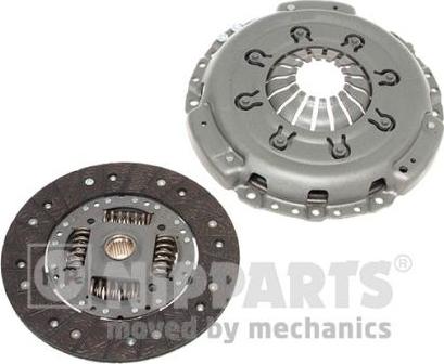 Nipparts N2011016 - Комплект сцепления www.autospares.lv