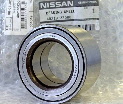 NISSAN 402103Z000 - Wheel hub, bearing Kit www.autospares.lv