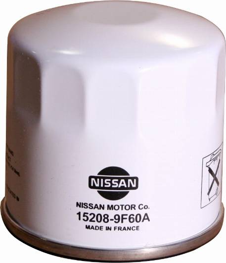 NISSAN 15208-9F60A - Eļļas filtrs www.autospares.lv