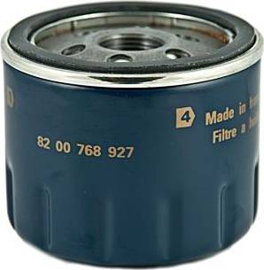 NISSAN 15208-00Q0D - Oil Filter www.autospares.lv