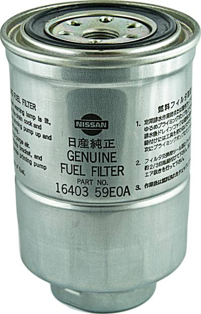 NISSAN 16403-59E0A - Degvielas filtrs www.autospares.lv