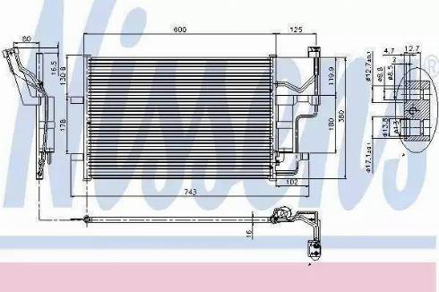 Ava Quality Cooling MZ 5184 - Kondensators, Gaisa kond. sistēma www.autospares.lv