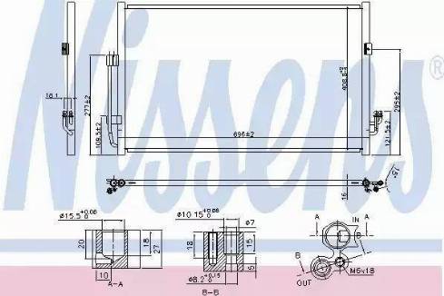 KOYORAD CD020406 - Kondensators, Gaisa kond. sistēma www.autospares.lv